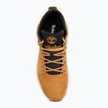 Timberland men's Sprint Trekker Mid Lace wheat nubuck/black shoes 5