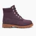 Timberland Premium 6 In Lace dark purple nubuck children's shoes 2