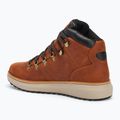 Men's Timberland Hudson Road Mid Lace Waterproof Chukka rust full grain boots 3