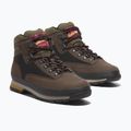 Timberland men's Euro Hiker Mid dark brown nubuck boots 8