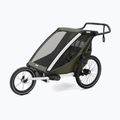 Bike trailer Thule Chariot Lite Double vintage green 4
