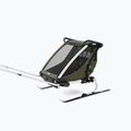 Bike trailer Thule Chariot Lite Double vintage green 6