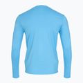 Men's Quiksilver Heritage Heather azure blue swim longsleeve 2