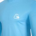 Men's Quiksilver Heritage Heather azure blue swim longsleeve 4