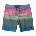 Quiksilver men's Highline Straight Leg 19" Prism Pink swim shorts 6