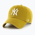 47 Brand MLB New York Yankees CLEAN UP goldenrod baseball cap