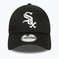 Men's New Era Patch 9Forty Chicago White Sox baseball cap black 3