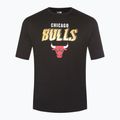 Men's New Era Team Script OS Tee Chicago Bulls black 6