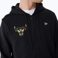 Men's New Era Team Script FZ Hoody Chicago Bulls black 4