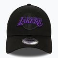 Men's New Era Side Patch 9Forty Los Angeles Lakers baseball cap black 3