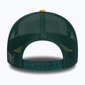 Men's New Era Patch Trucker yellow baseball cap 4