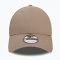 Men's New Era Ne Essential 9Forty pastel brown baseball cap 3