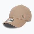 Men's New Era Flawless 9Forty New York Yankees pastel brown baseball cap 2