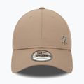 Men's New Era Flawless 9Forty New York Yankees pastel brown baseball cap 3