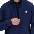 Men's New Balance Stacked Logo sweatshirt French navy 4