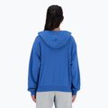 Women's New Balance French Terry Stacked Logo Hoodie blueagat 3