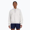 Women's New Balance French Terry Small Logo Hoodie ash heather