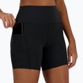 New Balance women's shorts Sleek Pocket High Rise 6" black 6