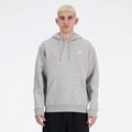 Men's New Balance Small Logo French Terry Hoodie athletic grey