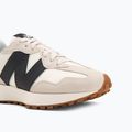 Women's New Balance 327's V1 beige shoes 7