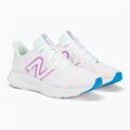 Women's running shoes New Balance 411 v3 white 4