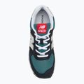 Shoes New Balance Classic 574's V1 brighton black/green/white 5