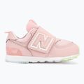 New Balance NW574 shell pink children's shoes 2