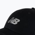 New Balance 6 Panel Structured Snapback cap black 3