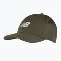 New Balance 6 Panel Structured Snapback cap dark olive