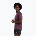 Men's New Balance Athletics Run plum brown t-shirt 3