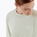 Women's New Balance French Terry Small Logo sweatshirt natural mint 4