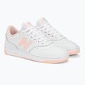 New Balance women's shoes BBW80 white/pink 5