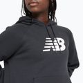Women's New Balance Fleece Hoodie black 4