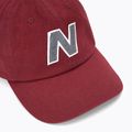 New Balance V990 Block N Curved Brim mercury red baseball cap 3