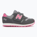 Children's shoes New Balance 373's V2 grey/pink 2