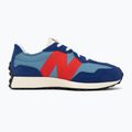 New Balance 327's V1 inkwell/true red shoes 2