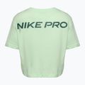 Women's training t-shirt Nike Pro Dri-Fit Cropped vapour green 2