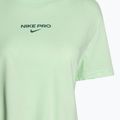 Women's training t-shirt Nike Pro Dri-Fit Cropped vapour green 3