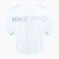 Nike Dri-Fit Pro women's training t-shirt white 2