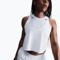 Women's running top Nike AeroSwift Dri-Fit ADV Cropped Tank Top off white/black 3
