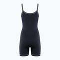 Women's Nike One Dri-FIT Short black/light orewood brown/cool grey jumpsuit 2