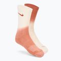 Nike Everyday Plus socks 2 pairs multicolor/orange