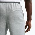 Men's trousers Nike Club French Terry Joggers dark grey heather/light smoke grey/white 6