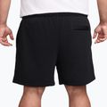 Men's shorts Nike Club French Terry Flow black/black/white 3