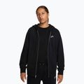 Men's sweatshirt Nike Club FZ Hoodie black/black/white