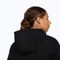Men's sweatshirt Nike Club FZ Hoodie black/black/white 5