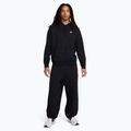 Men's sweatshirt Nike Club French Terry Pullover Hoodie black/black/white 2