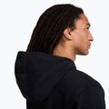 Men's sweatshirt Nike Club French Terry Pullover Hoodie black/black/white 5