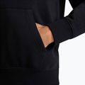 Men's sweatshirt Nike Club French Terry Pullover Hoodie black/black/white 6