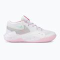 Women's volleyball shoes Nike Hyperquick Court Flight SE white/pink foam/violet mist/mint foam 2